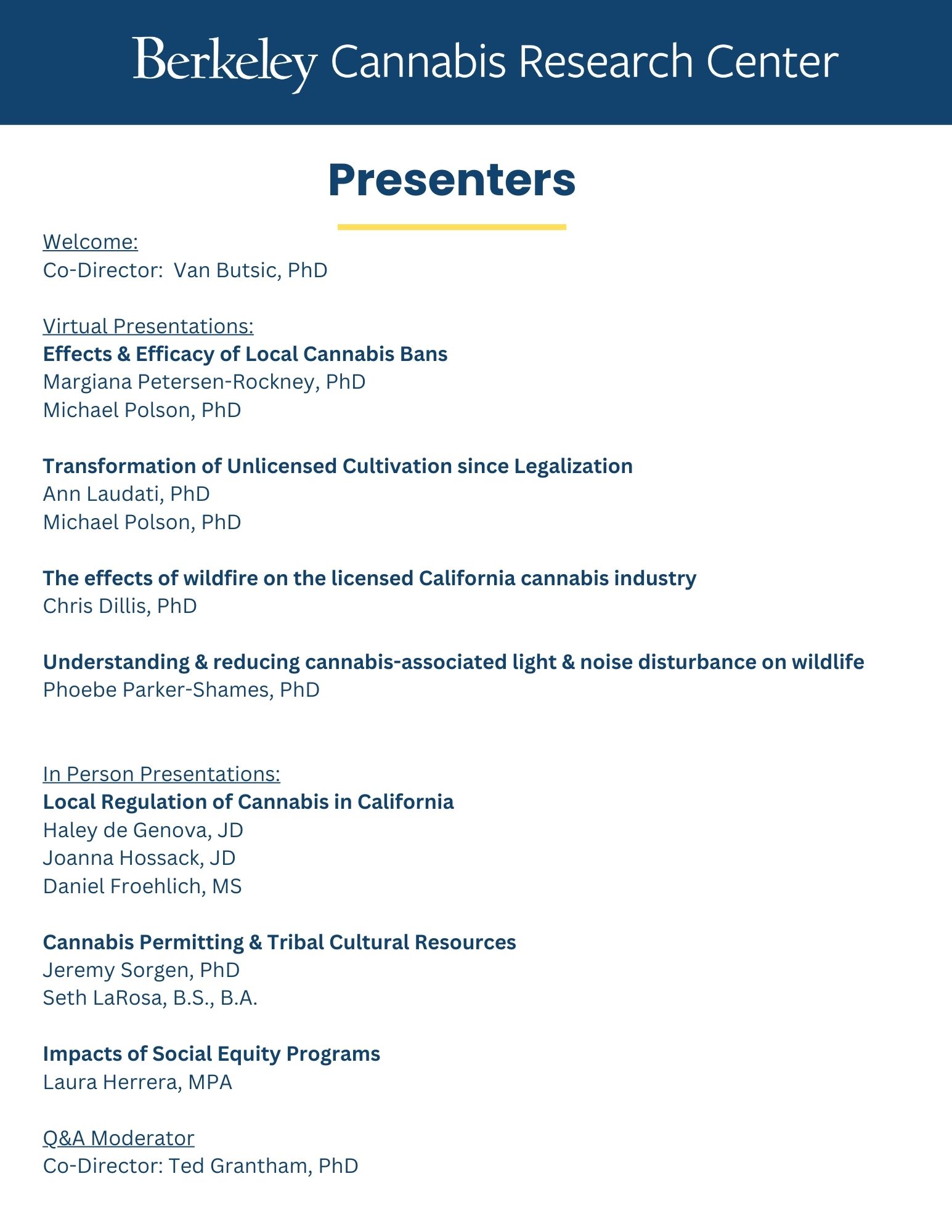 2023 research briefing presenters