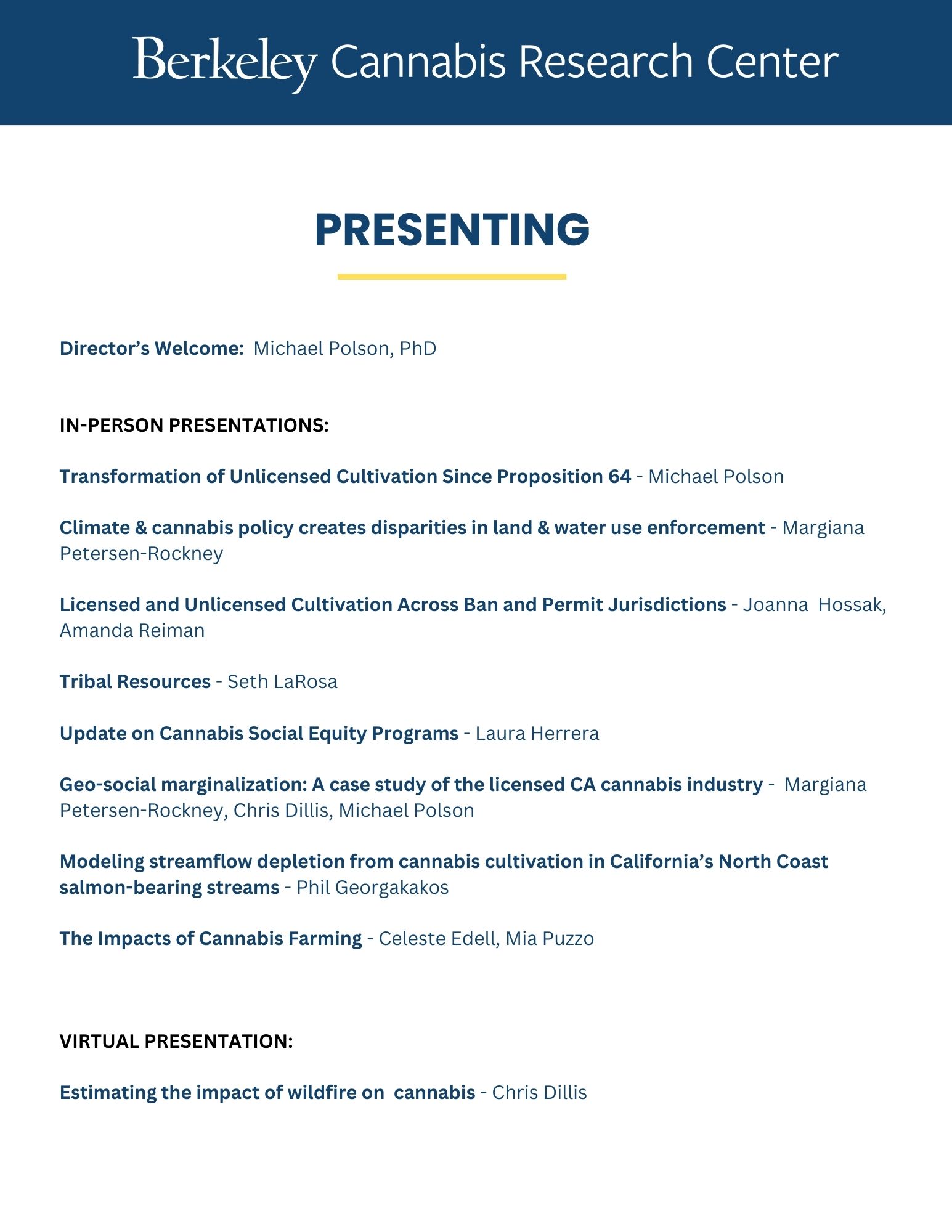 2023 research briefing presenters