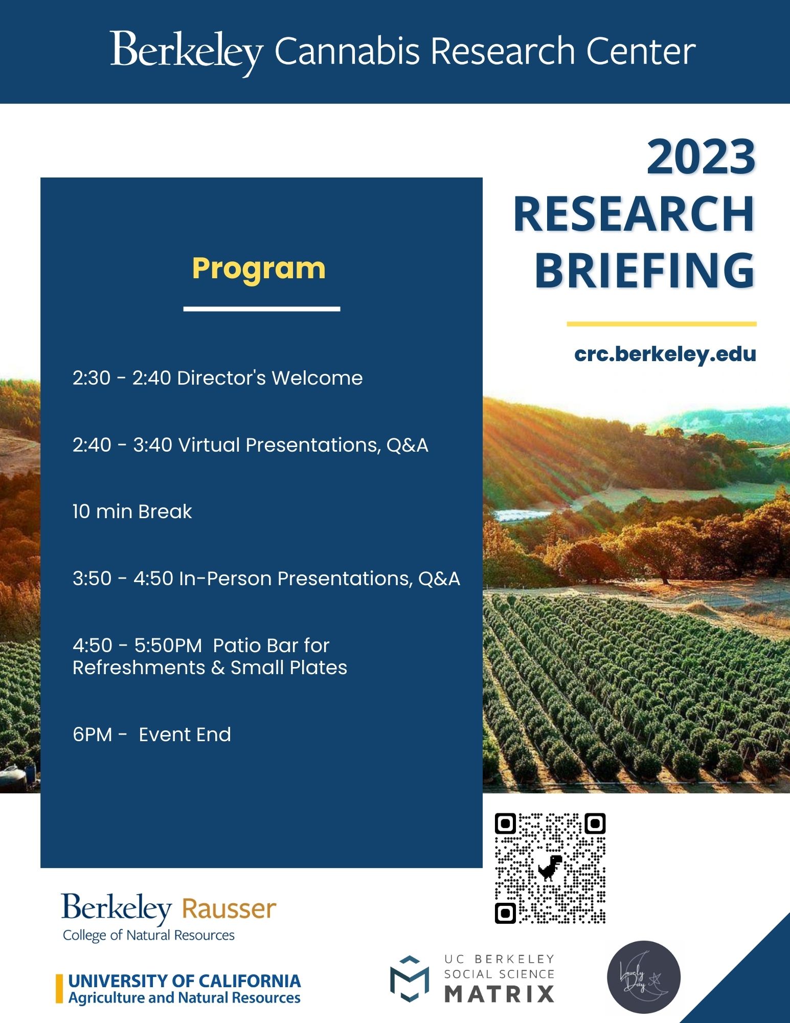2023 research briefing program